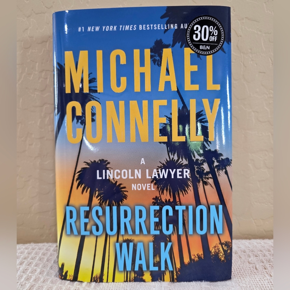 Resurrection Walk Michael Connelly Lincoln Lawyer Novel (2023 Hardcover) Book VG